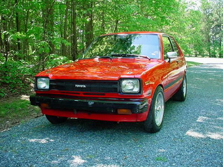 Illustration for article titled For $7,500, This Rotary-Powered 1981 Toyota Starlet Is Your Red Dwarf